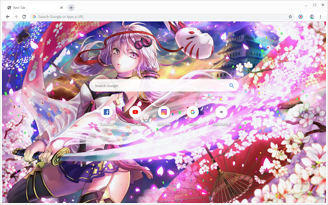 New Tab - Anime Girls