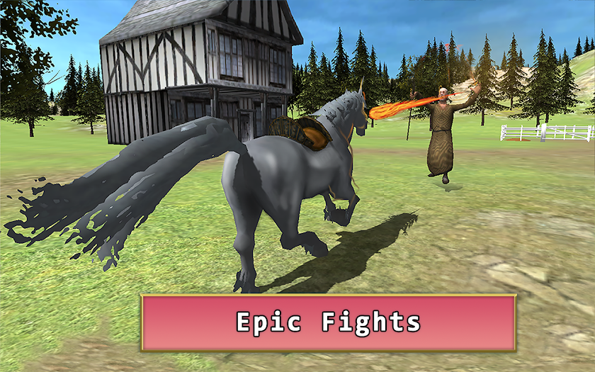 Unicorn Survival Simulator 3D Screen 2