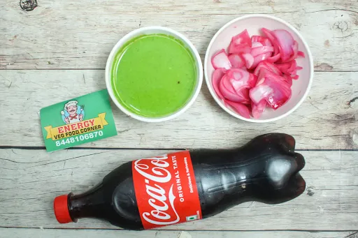 Coca Cola (750 Ml) +chutney+sirka Onion