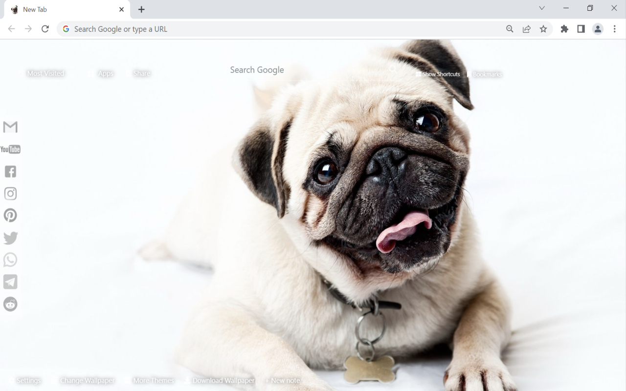 Pug Wallpaper Preview image 1