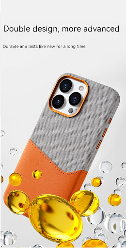 Title 4, Leather Magnetic Suction Phone Case with Card I...