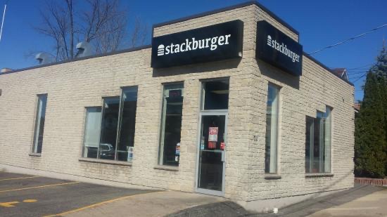 Stackburger gluten-free menu