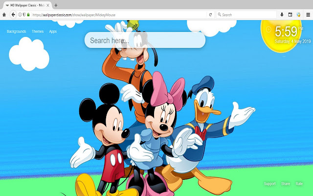 Mickey Mouse Ταπετσαρία HD Θέματα