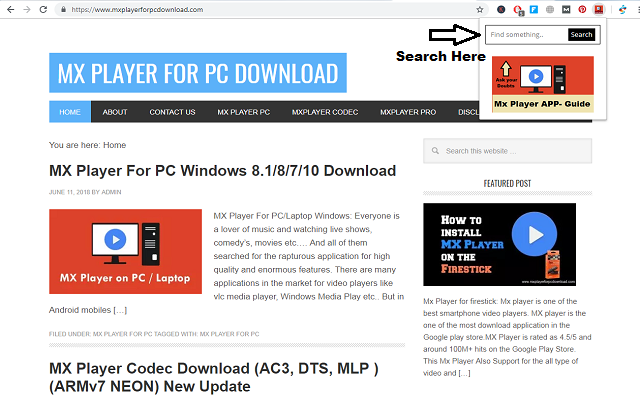 MX Player for PC - App Guide Preview image 1