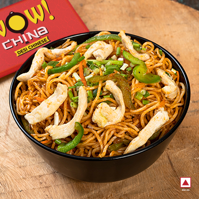 Chicken Noodles In Chilli Garlic Sauce Regular