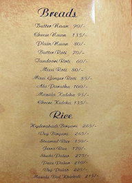 Govinda's menu 6