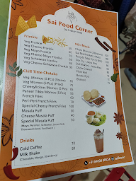 Harry's Food corner menu 1