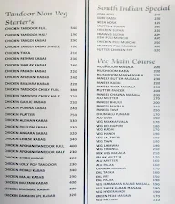 Dakshin Bar And Restaurant menu 1