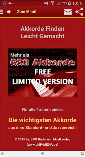 Akkorde finden - FREE Version