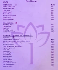 My Bar - Hotel Shyam Paradise menu 2