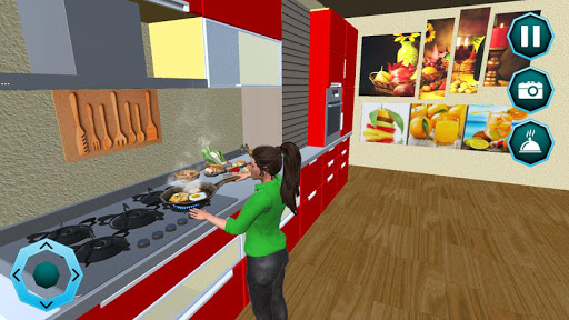 Télécharger Travailler maman Paper Girl Jeu de famille APK MOD (Astuce) screenshots 2