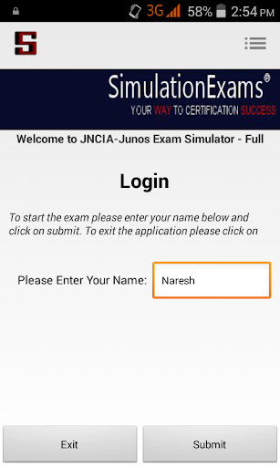 JNCIA-Junos JN0-102 Exam Sim