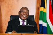 President Cyril Rampahosa: Wearing a mask every time we leave home is far, far better than a second wave.'' FIle photo.