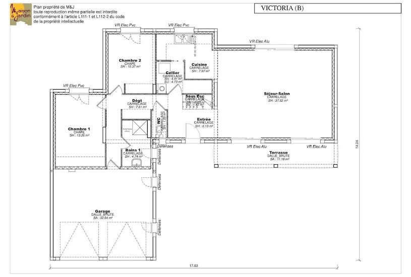  Vente Terrain + Maison - Terrain : 3 430m² - Maison : 130m² à Espaly-Saint-Marcel (43000) 