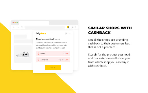 Cashback service LetyShops