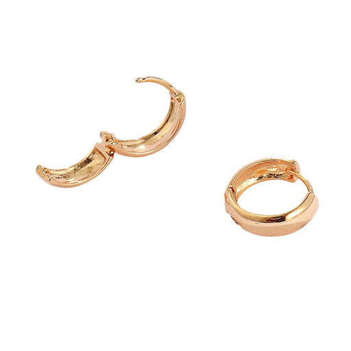 Title 4, Fashionable and simple bracelet and circle earr...