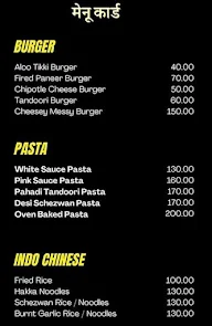 The Hungry Hippie menu 2