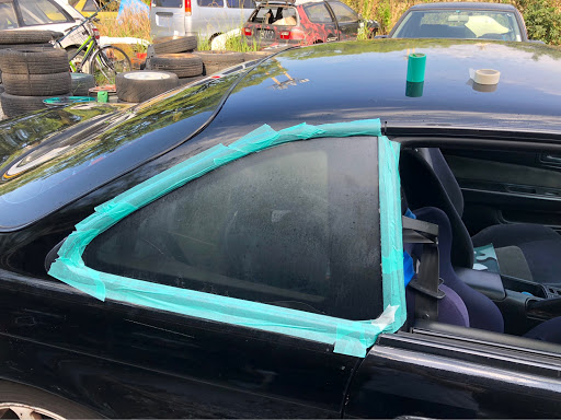 シルビア S14のスモークフィルム フィルム剥がしに関するカスタム メンテナンスの投稿画像 車のカスタム情報はcartune
