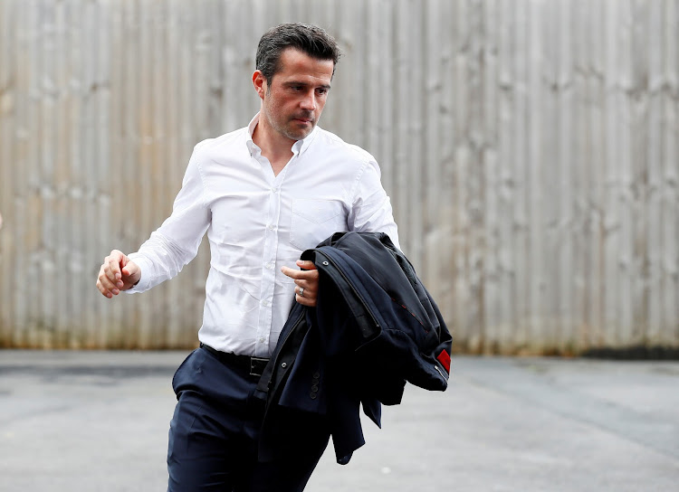 Outgoing Everton manager Marco Silva