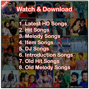 Download Tollywood All Telugu Latest HD video songs For PC Windows and Mac