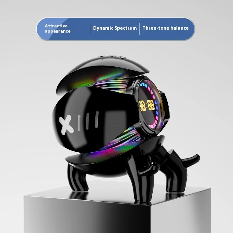Mech Monster Smart Clock Wecker mit Bluetooth Audio für ein besseres Aufwachen. Musik, intelligente Funktionen und mehr in einem Gerät.