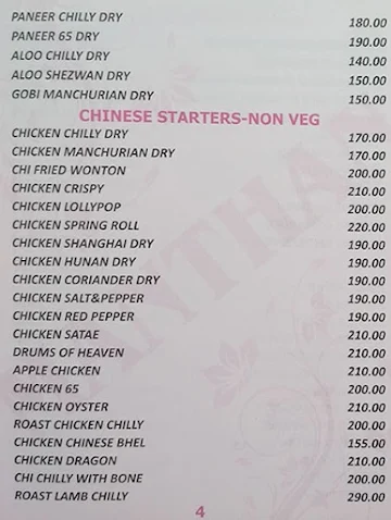 Manthan menu 