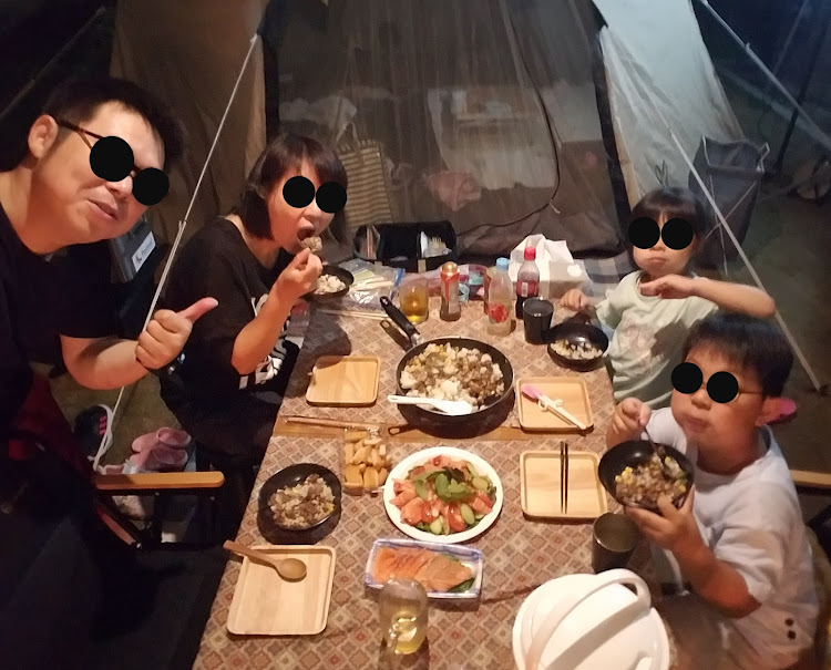 ステップワゴンスパーダの梅雨の晴れ間・キャンプあい・しあわせの村・週末の楽しみに関するカスタム事例の投稿画像6枚目