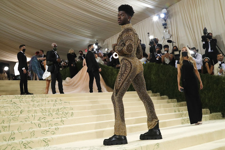 Metropolitan Museum of Art Costume Institute Gala - Met Gala - In America: A Lexicon of Fashion - Arrivals - New York City, U.S. - September 13, 2021. Lil Nas X. REUTERS/Mario Anzuoni