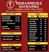 Mohammedia Shawarma menu 3