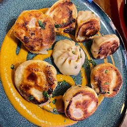 Pan Fried Chicken Momo