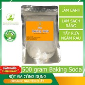 500 Gram Baking Soda / Nhập Khẩu Mỹ / Bột Baking Soda / Backing Soda Làm Trắng Răng, Làm Bánh, Tẩy Tế Bào Chết, Tẩy Rửa