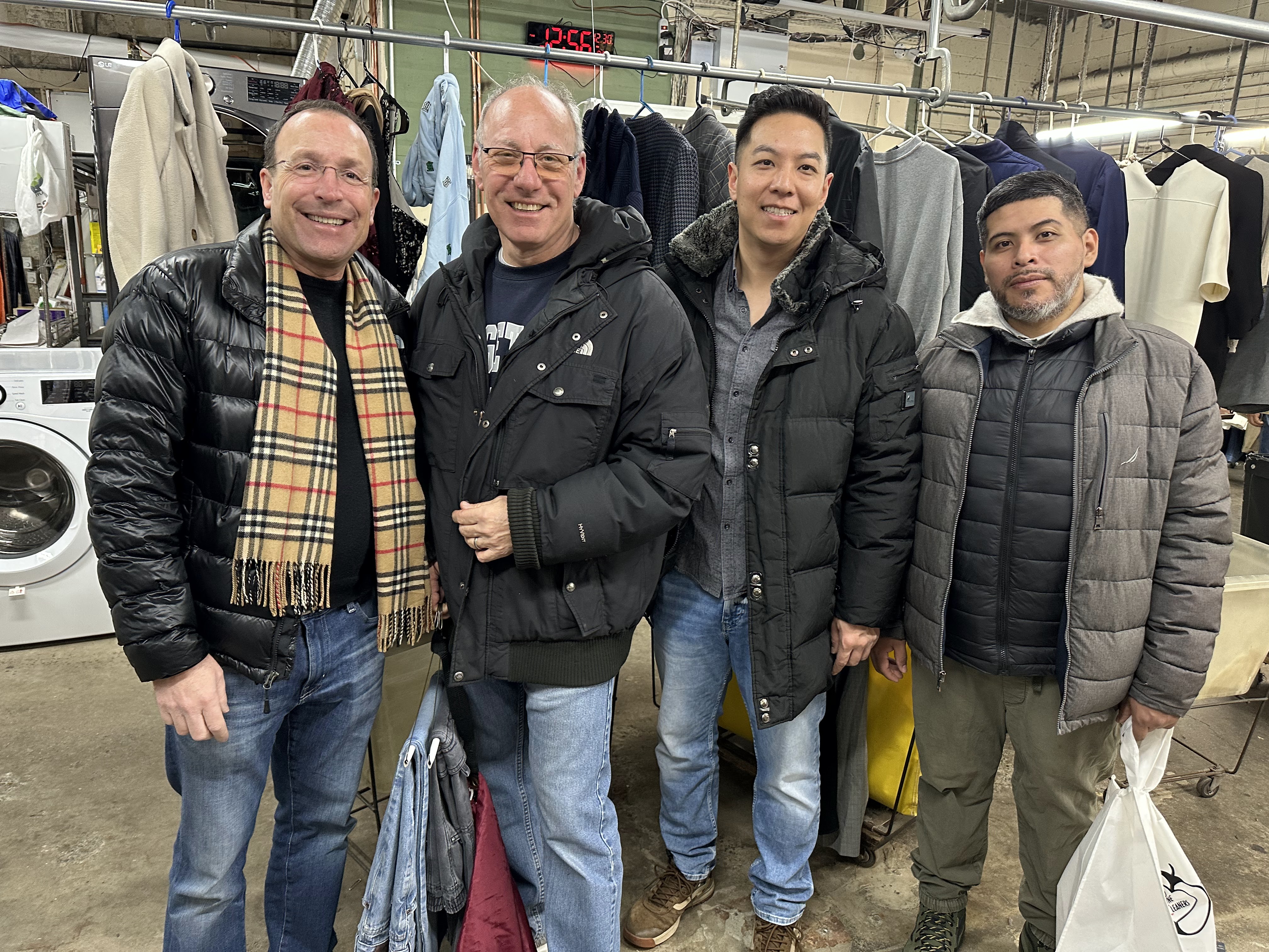 Todd Layne Cleaners and Laundromat laundromat interior in New York, NY