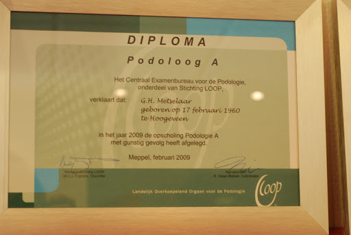 Podotherapie en Podologie Metselaar Logo