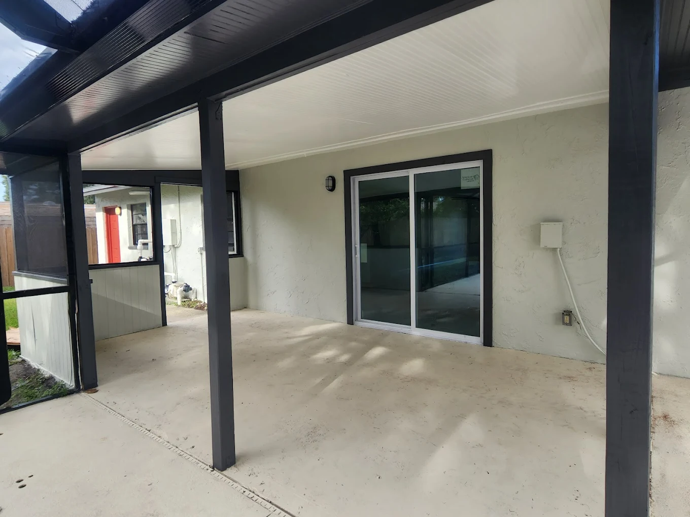 Exterior painting job Florida