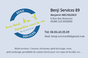 Photo n°1 de Benji Services 89 à Les Bordes (Aide à domicile)