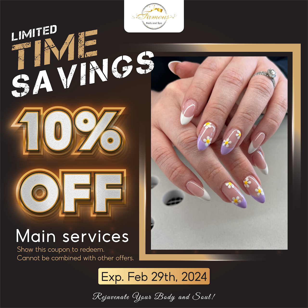 Famous Nails Nail Salon in Overland Park KS 66210