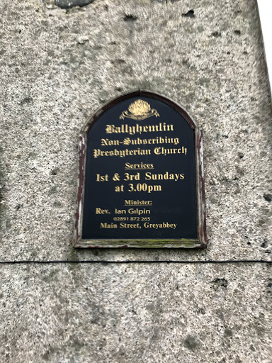 Ballyhemlin Non-subscribing Presbyterian Church - Thumbnail