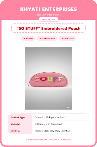 Stay organized in style with the trendiest accessory of the season! Our Personalized Chenille Pat… post image
