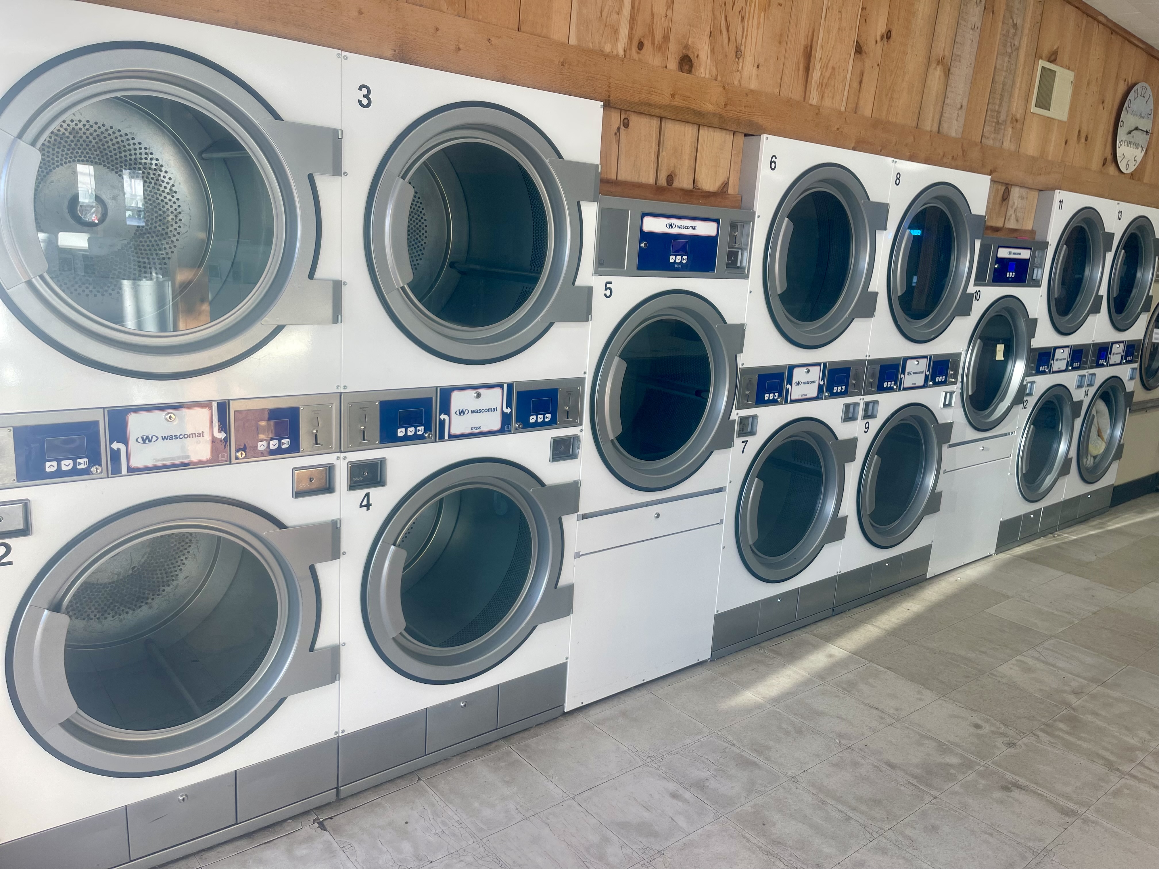Self-service laundry at Clothesline laundry LLC, Hyannis, MA