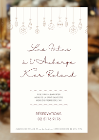Menu Auberge Ker Roland Page 6