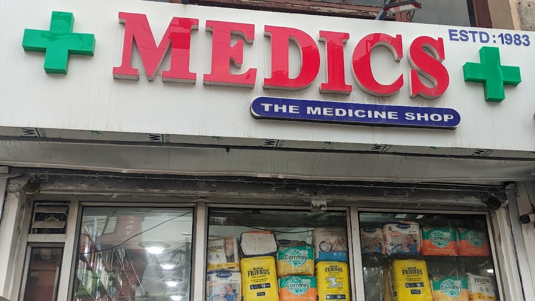 Medics Chemist And Druggist Shop - Pharmacy in Karan Nagar