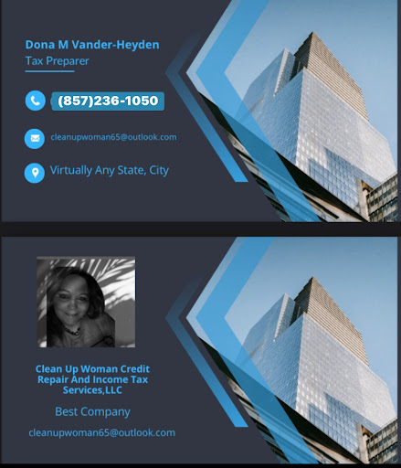 Clean Up Woman Income Tax Preparer LLC
