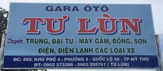 Garage Tư Lùn, QL50, Phường 9, Thành Phố Mỹ Tho, Tiền Giang