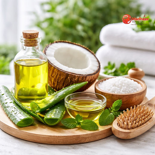 Struggling with an itchy, flaky scalp? At Madhaav Aaesthetic and Cure vibe clinics- main in Vishn… post image