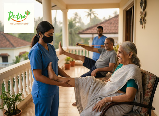Recover in the comfort of your own home with expert physiotherapy services from Relive Healthcare…