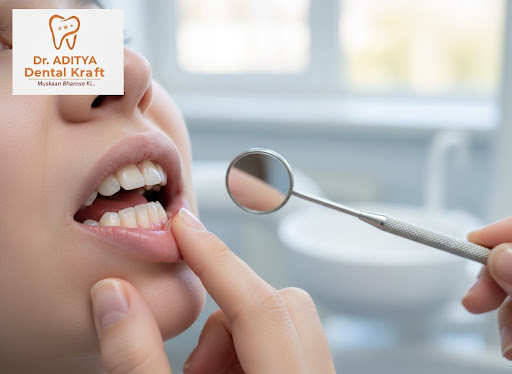 Healthy gums are the foundation of a confident smile. At Dr. Aditya Dental Kraft in Ghaziabad, we… post image