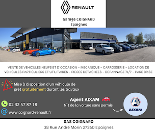 Photo n°20 de GARAGE SAS COIGNARD AGENT RENAULT DACIA à Épaignes (Concessionnaire automobile)