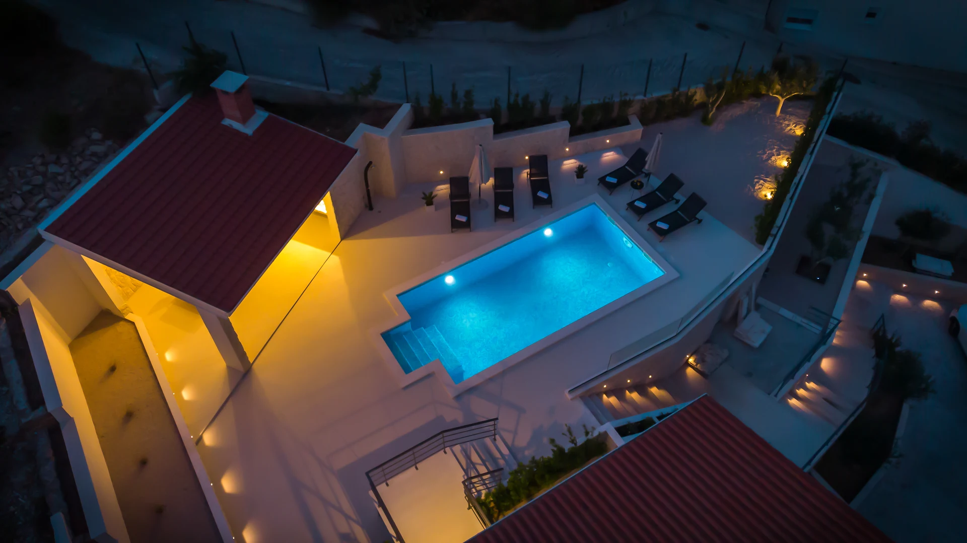 Apartment "Top View" with private pool