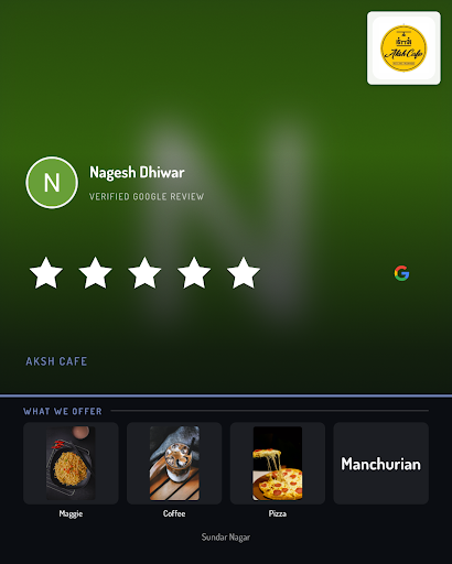 Nagesh Dhiwar loved the exceptional service at Aksh Cafe in Raipur. If you're searching for great… post image