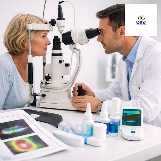 Struggling with fluctuating eye pressure or early signs of glaucoma? At Aditya Eye and Laser Cent…